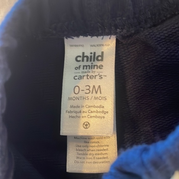 Child of mine bundle baby boys 0 to 3 months tops & pants - Picture 10 of 16